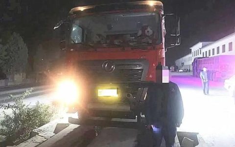 夜查超载，别让货车变“祸车”