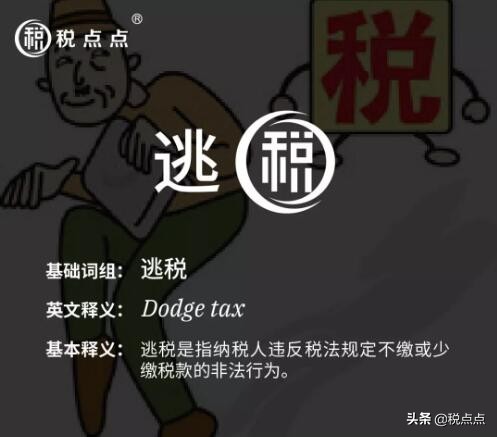 财税知识普及系列:什么是逃税?