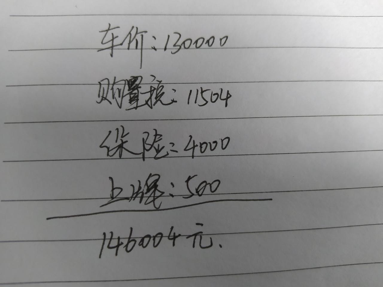 车价13万,全款买车和贷款买车分别需要多少钱?看完你就知道了