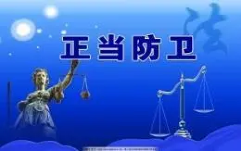 论正当防卫