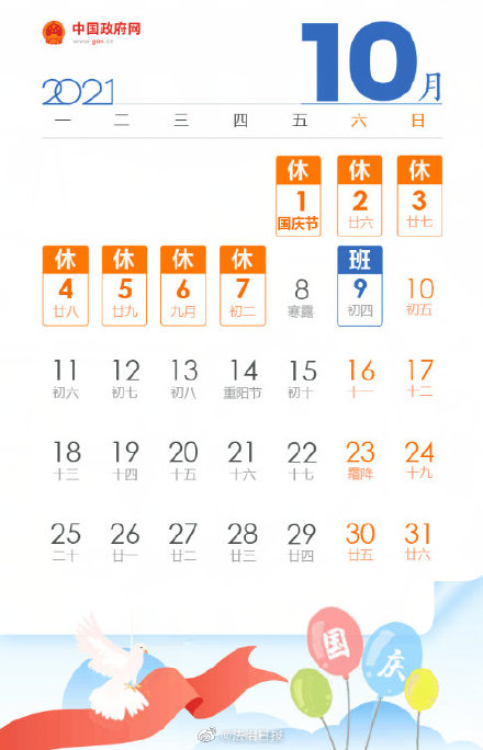 国庆节加班工资怎么算?