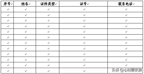 2019年版《北京市住房租赁合同》