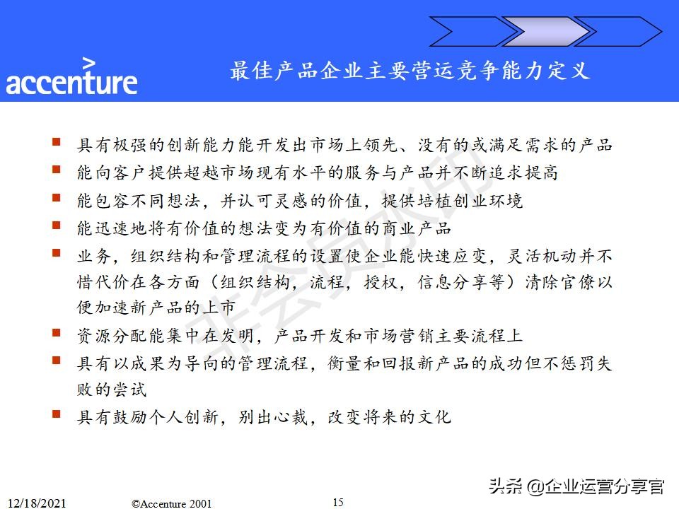 埃森哲组织变革咨询报告（共149页）-某大型企业组织结构案例